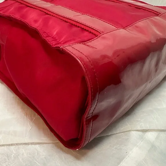 Tory Burch Red Tote Bag